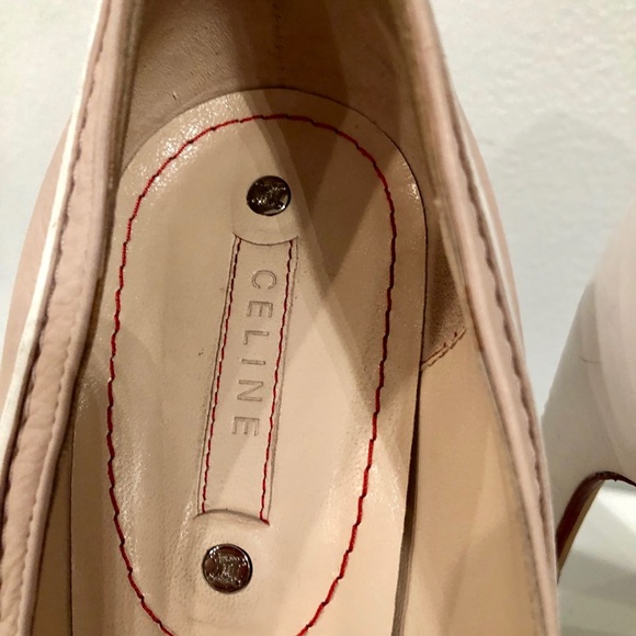 Celine leather platform loafer pump w. Tassel 39.5 - Picture 2 of 8